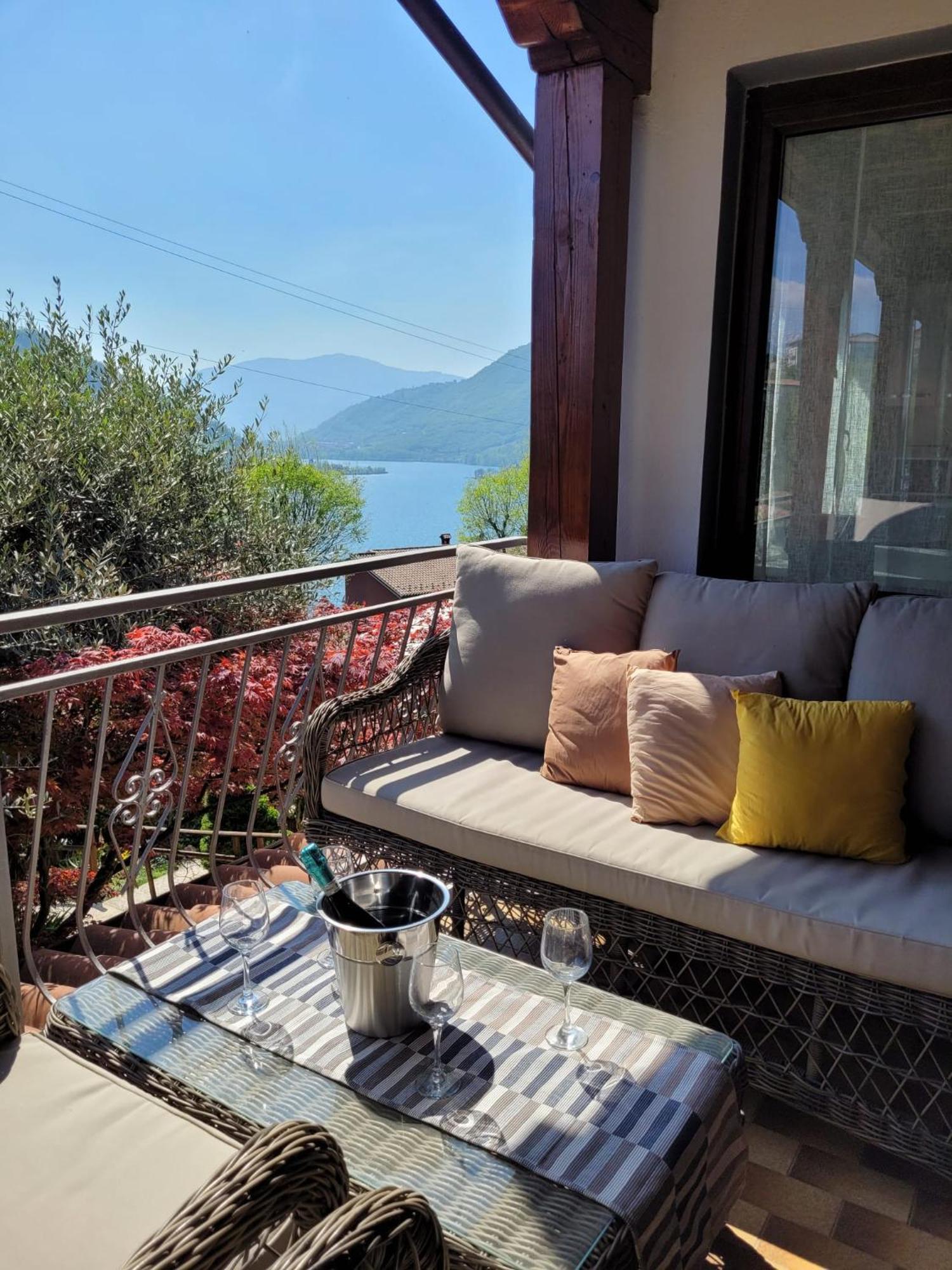 Villa Dall'Angelo Suite Mountain Lake Endine Hospitality 恩迪内加伊阿诺 外观 照片